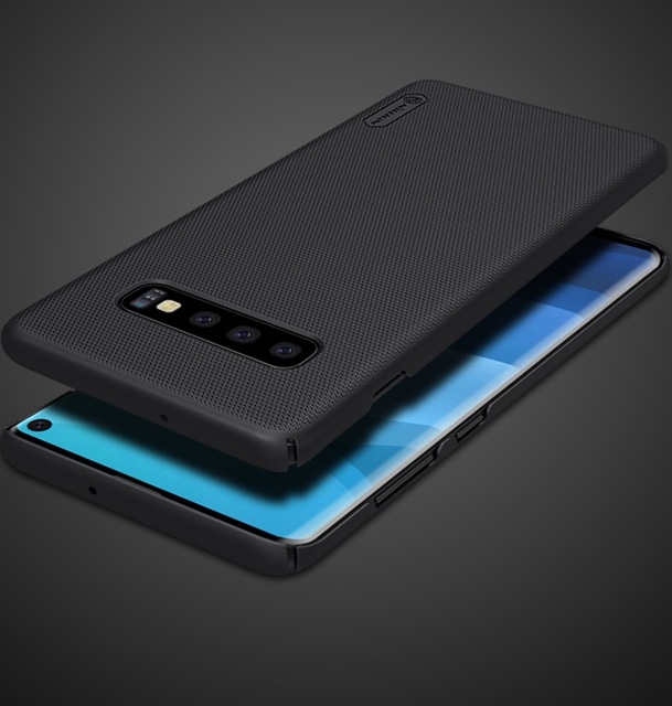 Ốp lưng sần cho Samsung Galaxy S10 Plus hiệu Nillkin - Hàng chính hãng