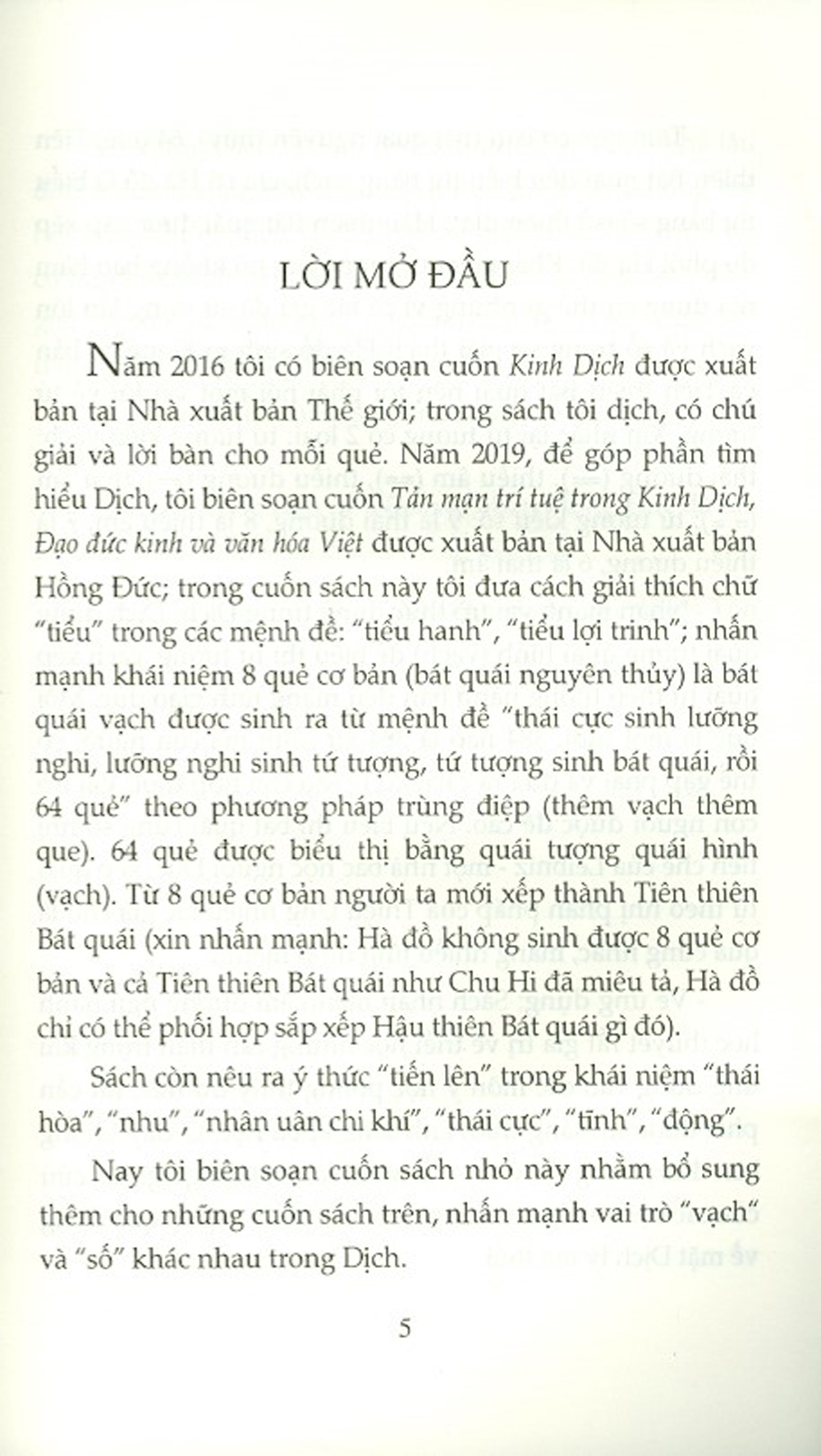 Mạn Đàm Một Vài Khái Niệm Dịch Học