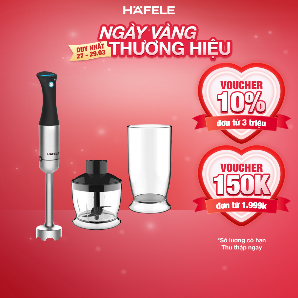 Máy Xay Cầm Tay Hafele GS-206 - 535.43.090 - 800W (Hàng chính hãng)