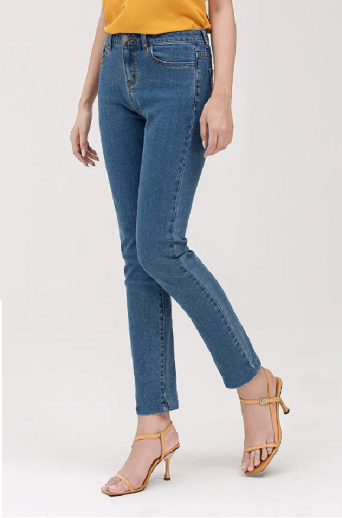 Quần Jean Skinny Nữ Dáng Ôm Lưng Cao