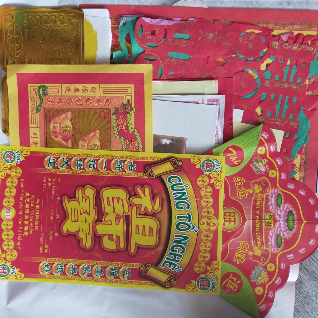 Giấy cúng TỔ NGHỀ thờ cúng