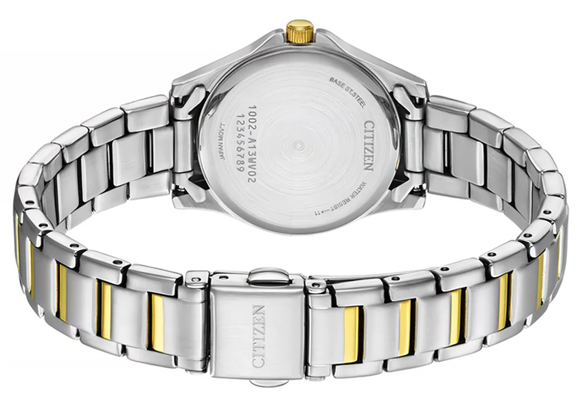 Đồng Hồ Nữ Citizen Pin-Quartz Dây Thép Không Gỉ EQ0614-52A - Mặt Trắng (28mm)