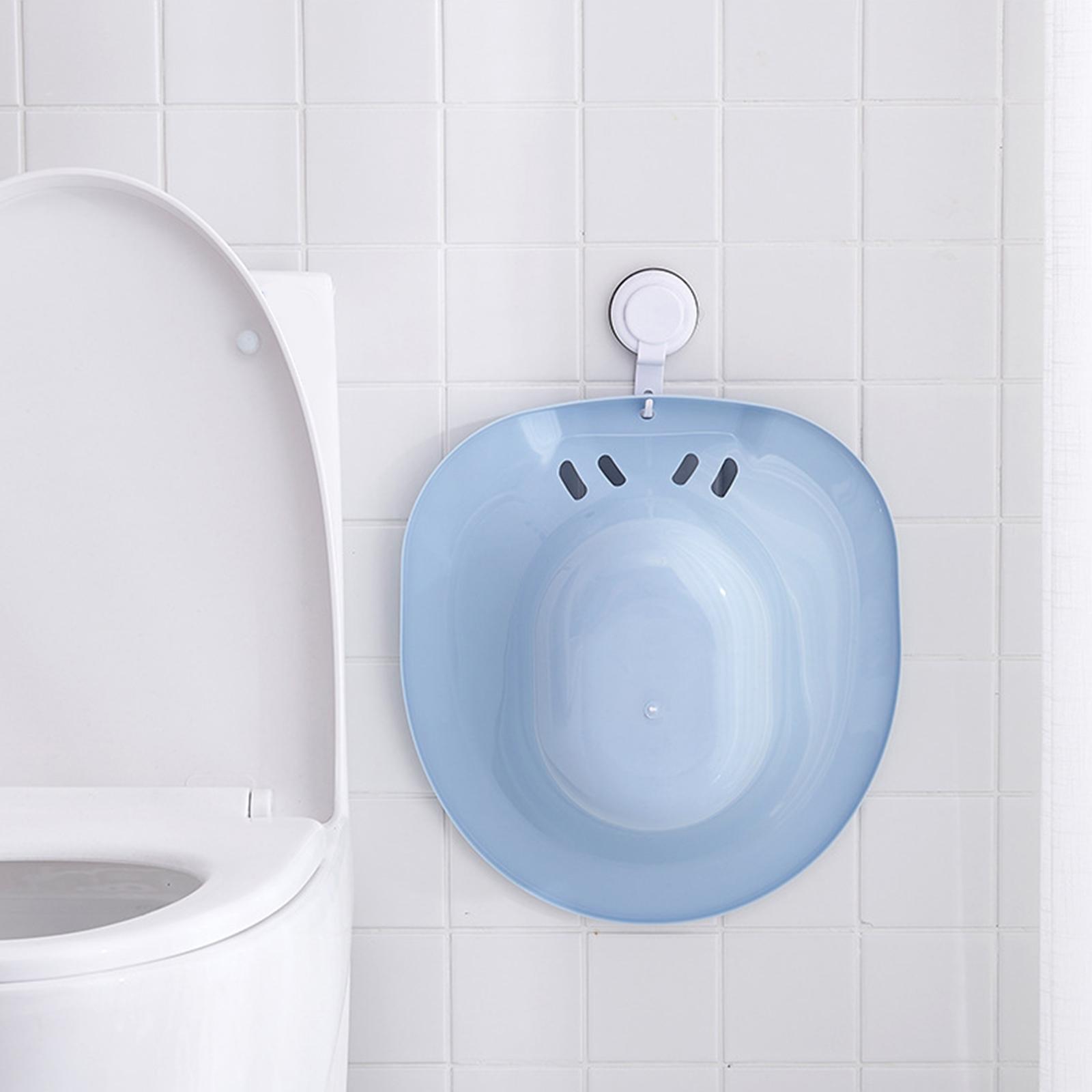 Toilet Bidet Steam Seat Bidet Basin Drain Holes for Women Home Use Travel