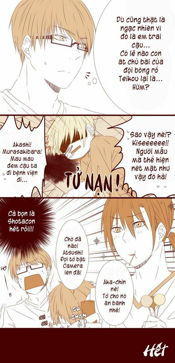 kuroko – tuyển thủ vô hình: my little brother chapter 3 8