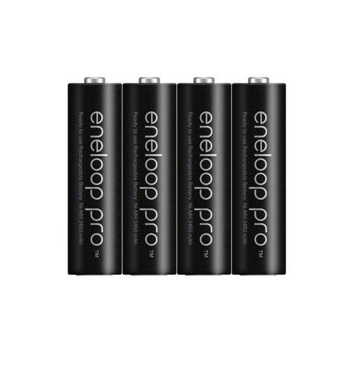 Pin sạc AA Panasonic Eneloop Pro 2550mAh dùng cho bàn phím MoFii, remote, đèn flash máy ảnh,...Hàng nhập khẩu