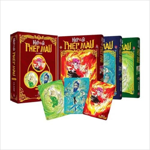 Sách - Boxset Hiệp sĩ phép màu (3 tập - tặng kèm thẻ nhân vật)