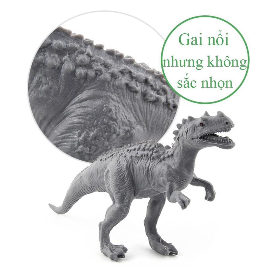 Bộ 20 đồ chơi hình khủng long Vacimall Dinosaur World Jurrassic 617 tiền sử (6-17 cm) cho bé