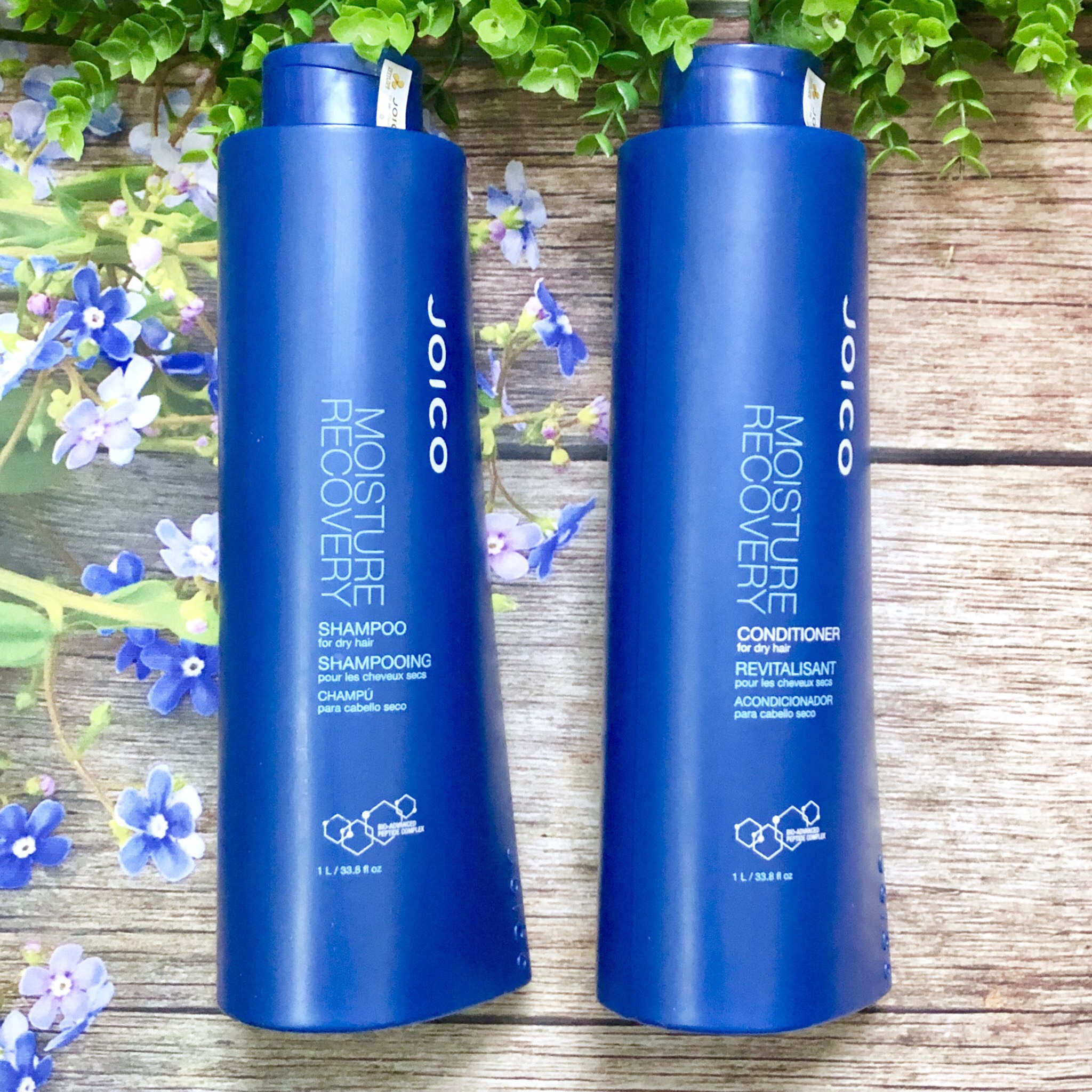 DẦU GỘI XẢ JOICO MOISTURE RECOVERY FOR DRY HAIR - DƯỠNG ẨM RONG BIỂN MỀM MƯỢT CHO TÓC KHÔ 1000ML