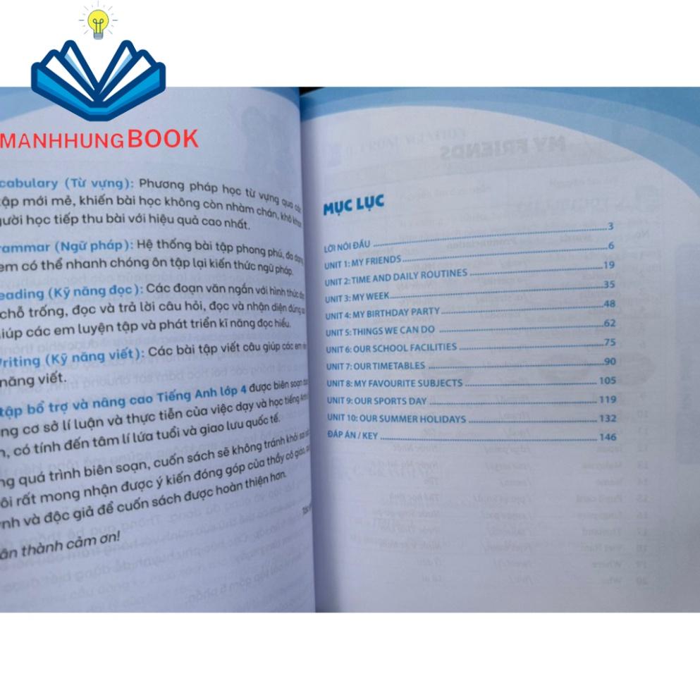 Sách - Bài tập bổ trợ và nâng cao Tiếng Anh lớp 4 tập 1