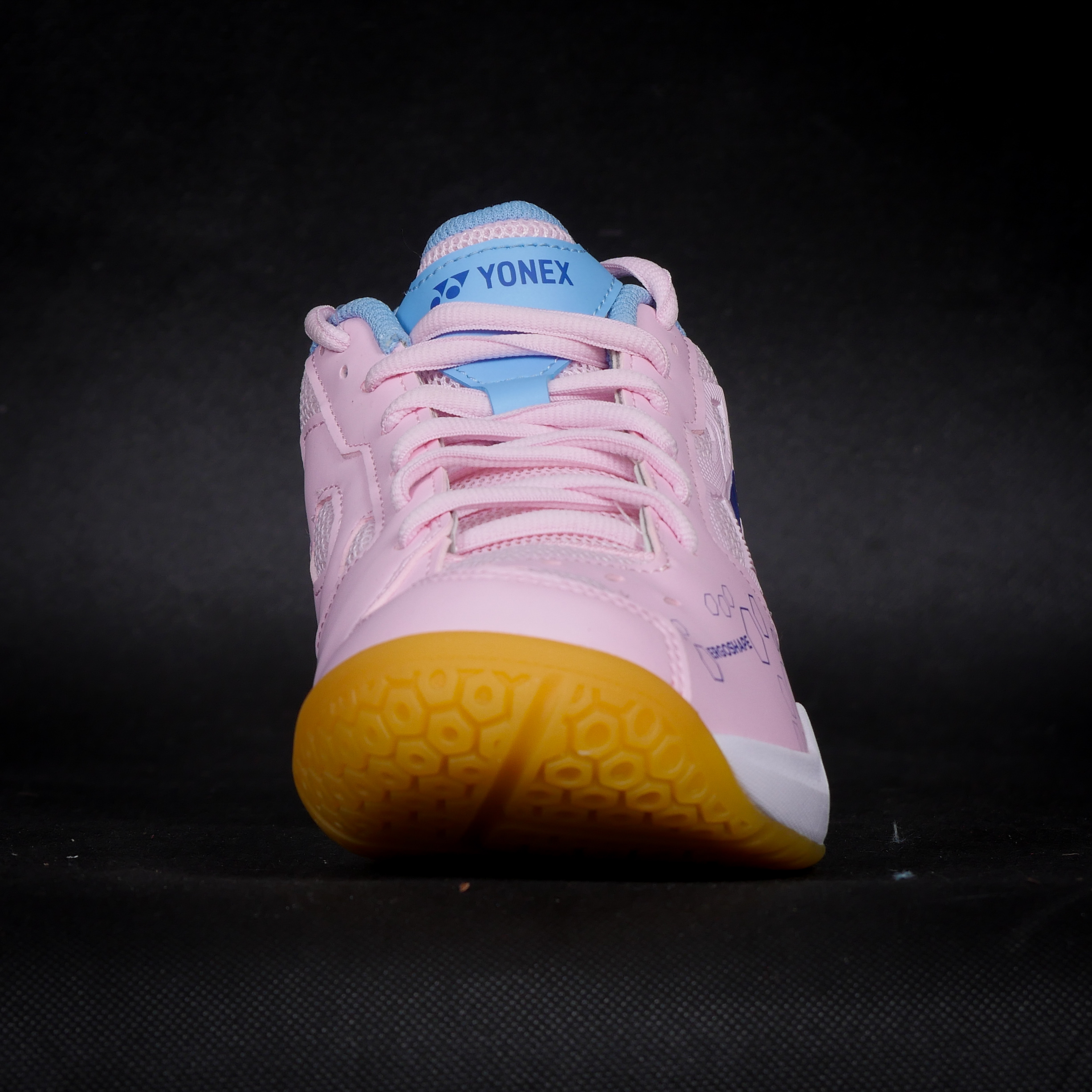 Giày Cầu Lông Cao Cấp SHB101CR Hồng Baby - Đế Cao Su Siêu Bám , Chống Trơn Khi Gặp Nước