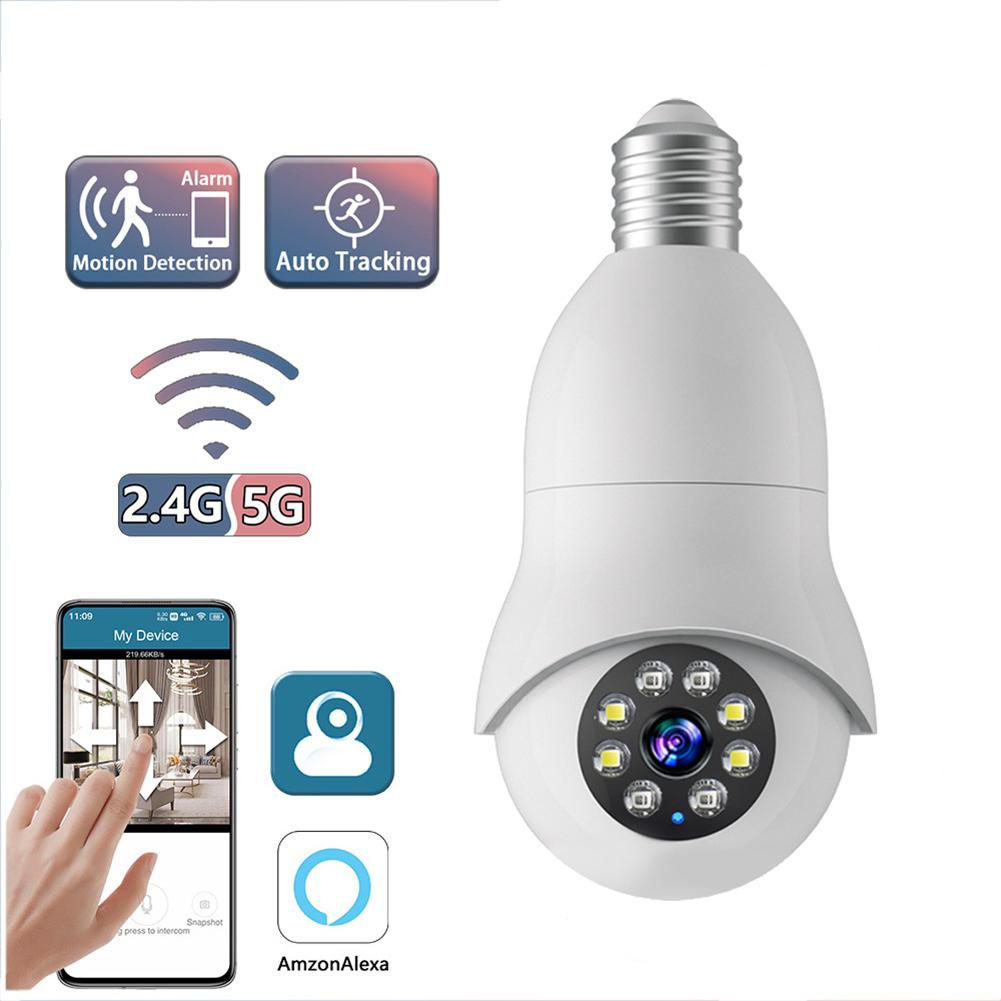 Camera máy ảnh bóng đèn xoay 360 ° thực tế cho phòng trẻ em