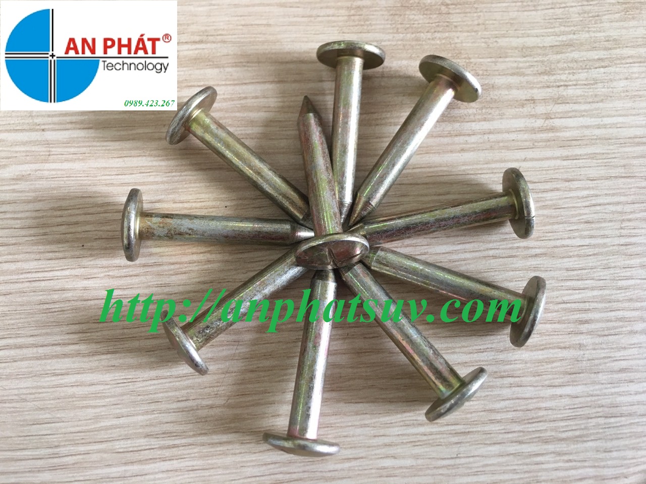 Đinh mốc trắc địa 3Cm/ 5Cm / 7Cm