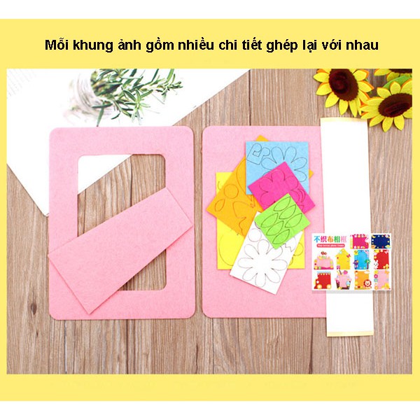 Đồ chơi DIY - Khung ảnh thủ công handmade dễ thương cho bé