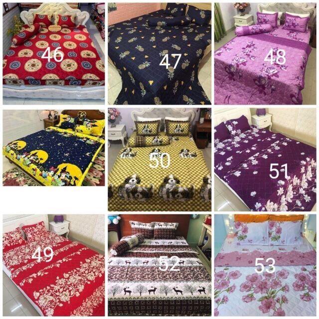 Set ga gối poly cotton