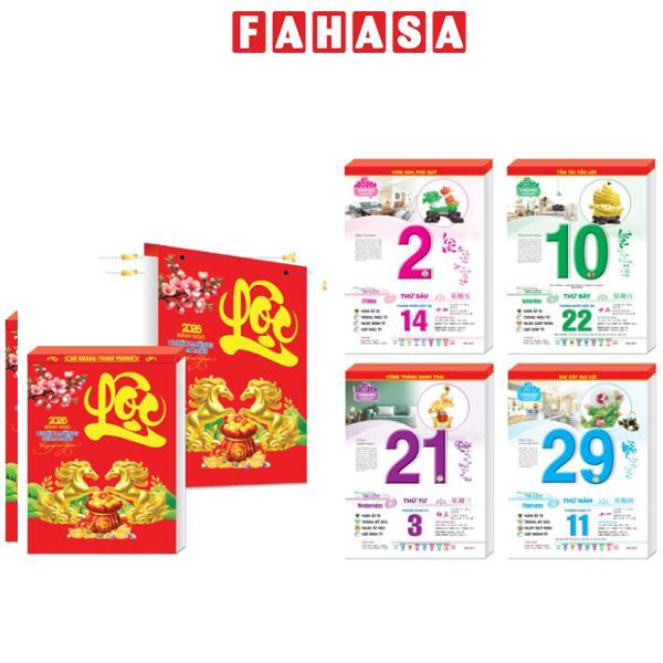 Lịch Bloc Siêu Đại 2026 - Phong Thủy Tài Lộc - Lời Hay Ý Đẹp - Đại Việt Á DVA23