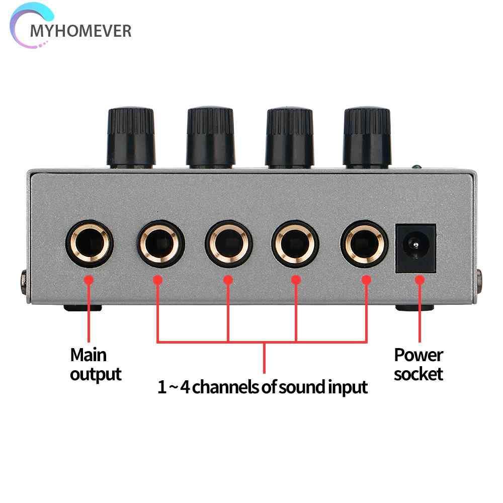 Ultra Bộ Khuếch Đại Âm Thanh 4 Kênh Chuyên Dụng Cho Studio