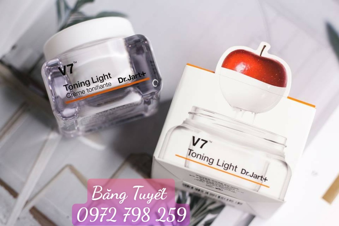 Kem V7 Toning Light Dr.Jart+ 15ml Dưỡng Trắng Và Tái Tạo Da HÀN QUỐC