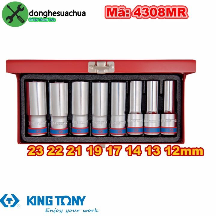 Bộ tuýp 8 chi tiết Kingtony 4308MR loại 1/2