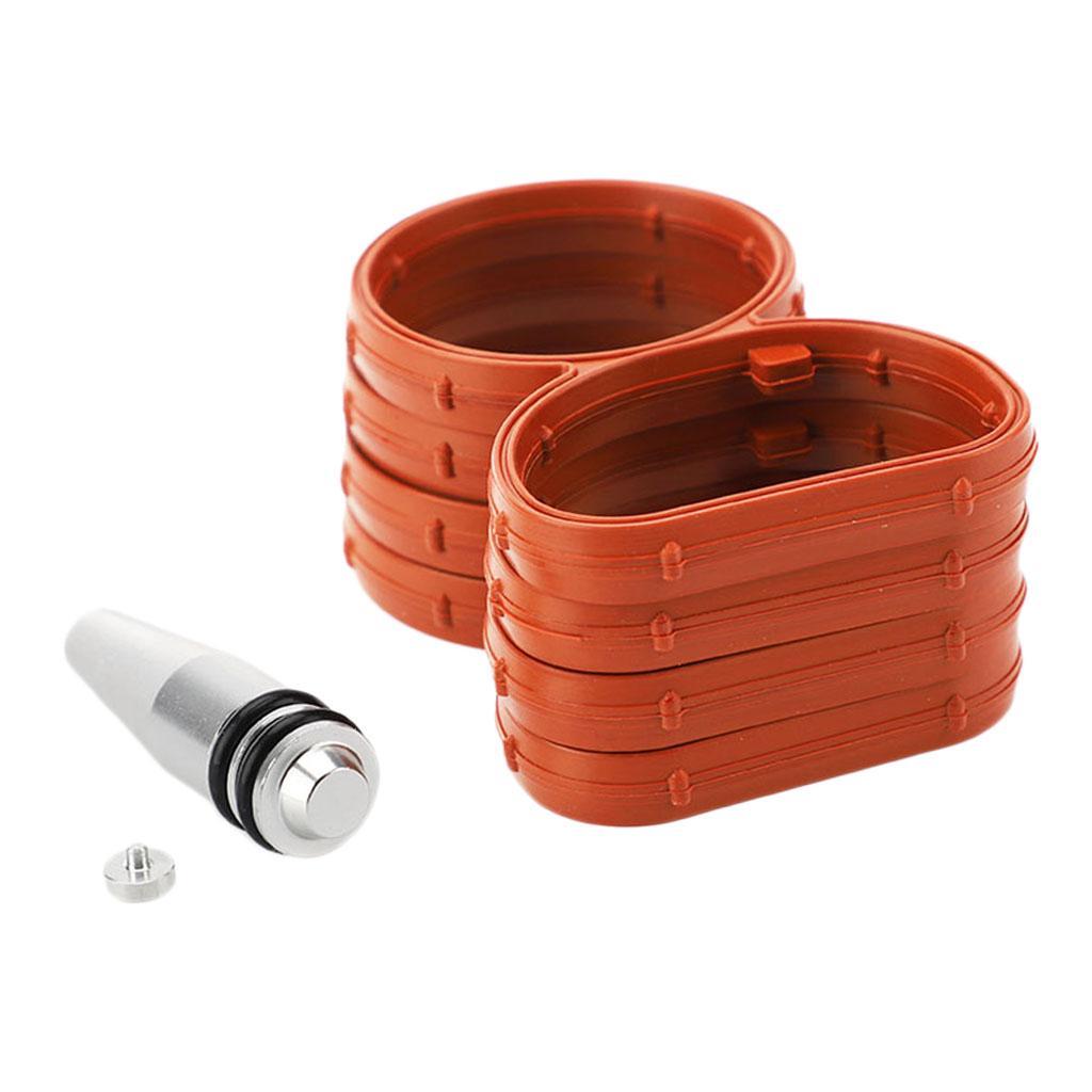 Intake Swirl Flaps Plug Gaskets Blank Removal Replacement for 2.0 N47