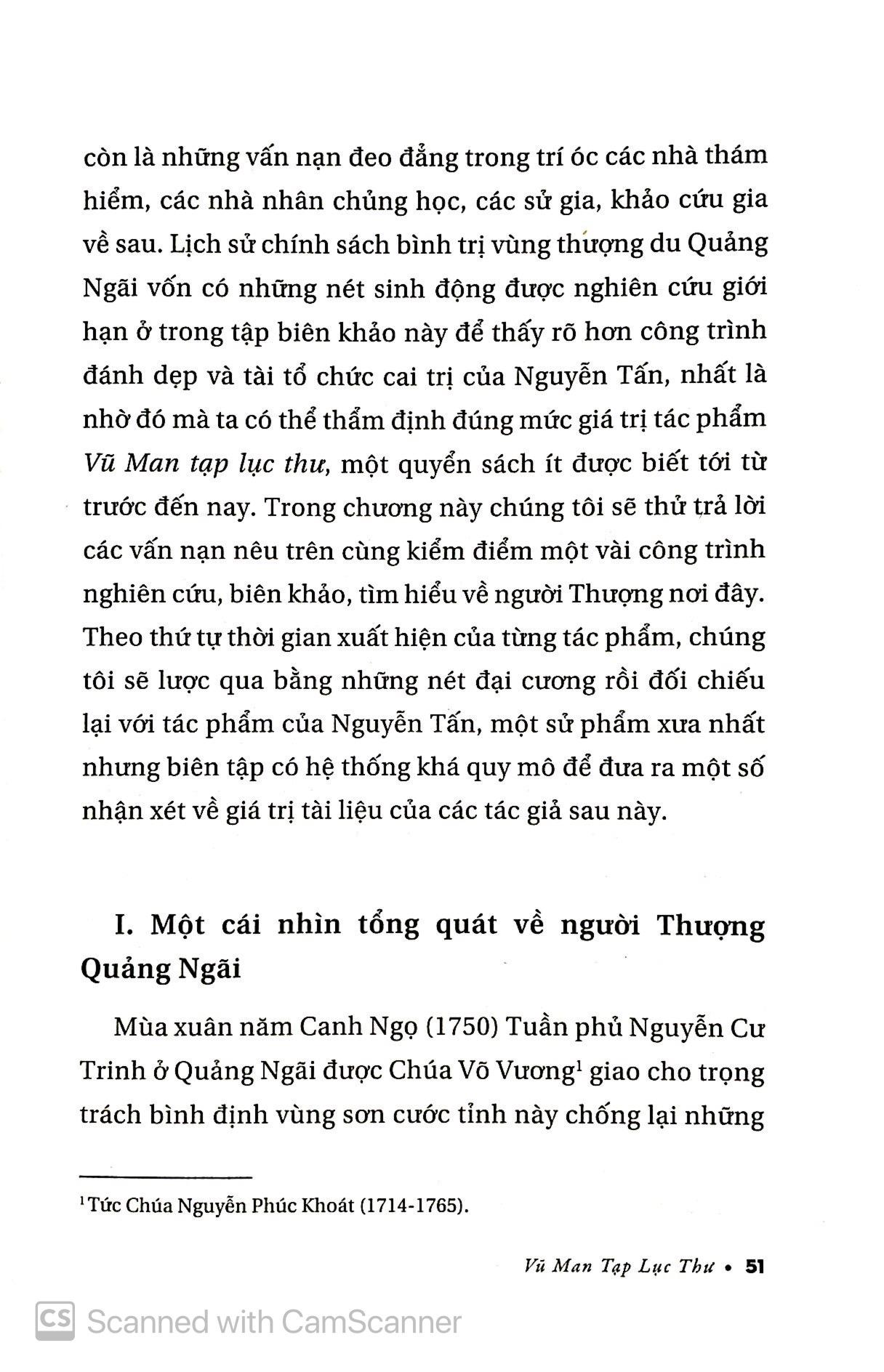 Vũ Man Tạp Lục Thư