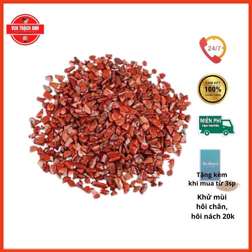 1Kg Đá Phong Thủy Vụn Màu Đỏ Rải Nền Nhà, Chơi Hồ Cá, Chậu Kiểng, Lọc Nước,...