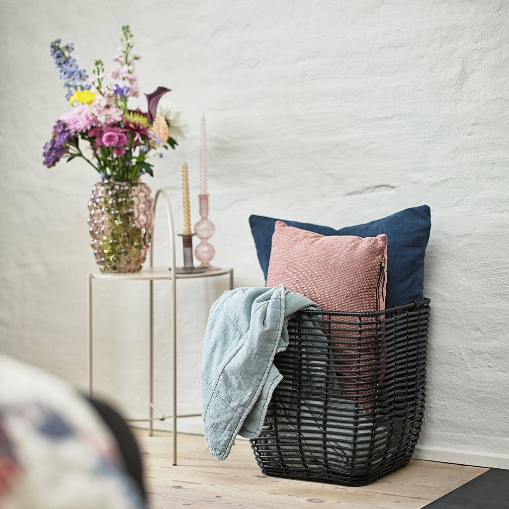 Lọ hoa | JYSK Casper | thủy tinh | hồng | DK17xC24cm