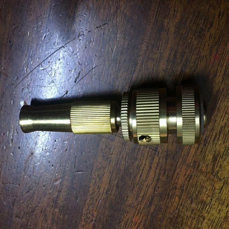 ĐẦU VÒI XỊT TĂNG ÁP MINI TÙY CHỈNH ĐA NĂNG ĐỒNG NGUYÊN CHẤT 100% LOẠI CÓ VỈ