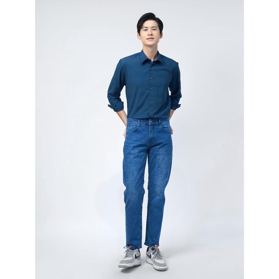 Áo Sơ mi Owen nam dài tay dáng Regular sợi Tre mềm mịn mát Mã AR220943D