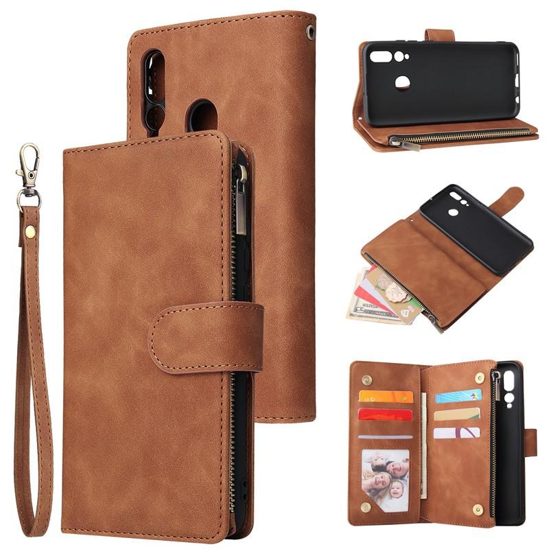 Bao Da Nắp Gập Có Ngăn Đựng Thẻ Đa Năng Cho Xiaomi Poco F2 Pro Redmi 8 8a Note 8 Pro Note 8t Note 7 Pro Note 7s Rem 7a