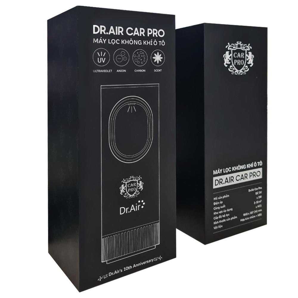 Máy Lọc Không Khí Ô tô Drzone Ozone is Life Car Pro - Hàng chính hãng