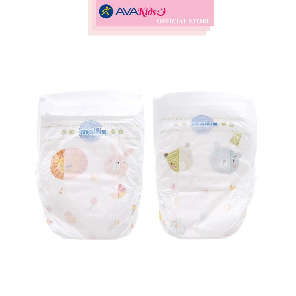 Miếng lót Molfix thiên nhiên size NB2 60 + 6 miếng (Từ 1 tháng)