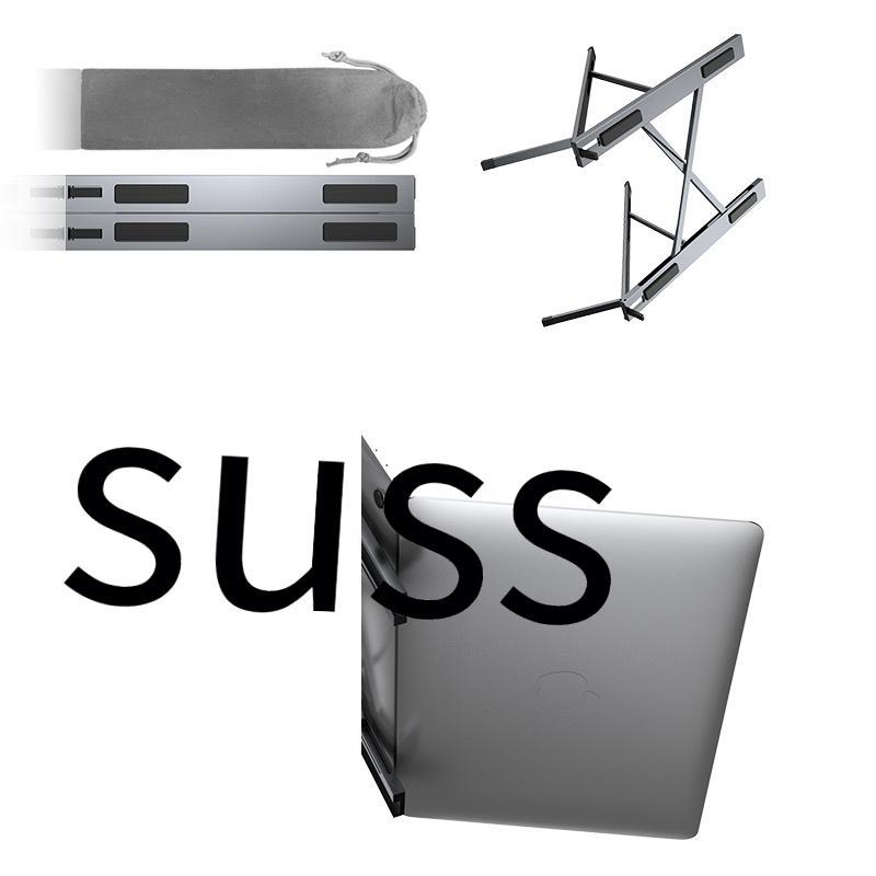 Khuyến mại Nâng cấp Máy tính xách tay Khung gấp Hợp kim nhôm Lưu trữ Máy tính để bàn Giá đỡ Máy tính xách tay Di động Giá đỡ