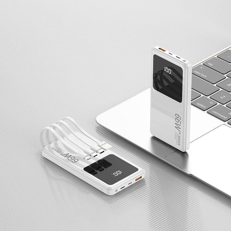 Kho báu sạc siêu nhanh 66w mới được ưa chuộng nhất Dung lượng lớn 10000 mAh với giao thức riêng cung cấp năng lượng sạc nhanh cho thiết bị di động
