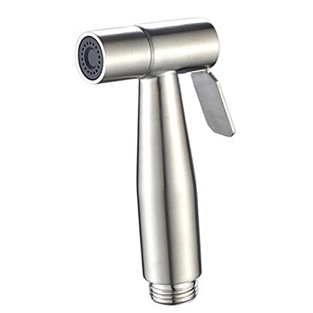 Stainless Steel Handheld Bidet  Head Toilet  Adapter