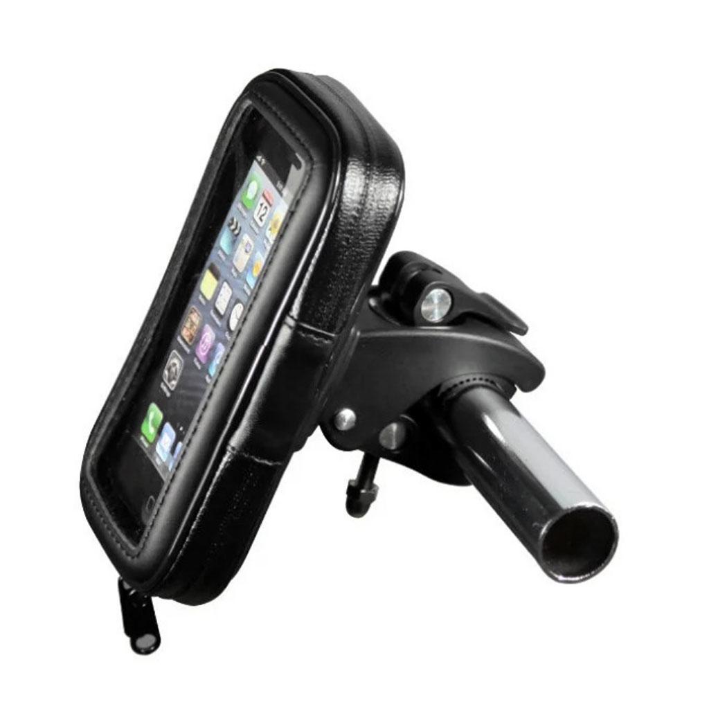 Bike Motorcycle Waterproof Phone Case Bag with Handlebar Mount Holder XL