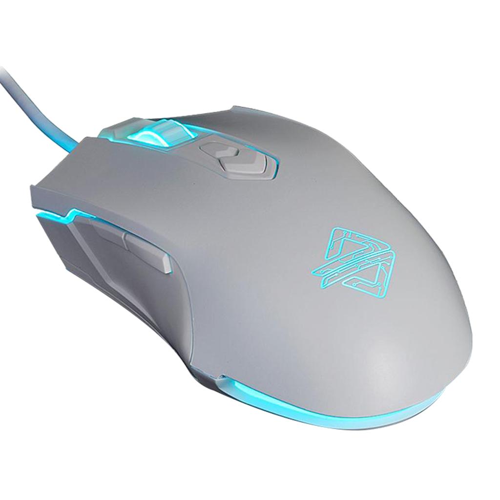 Gaming Mouse Wired, RGB Backlit Gaming Mouse, Programmable Buttons, 7-Level DPI Adjustable, Comfortable Grip Ergonomic Optical Computer Gaming Mice