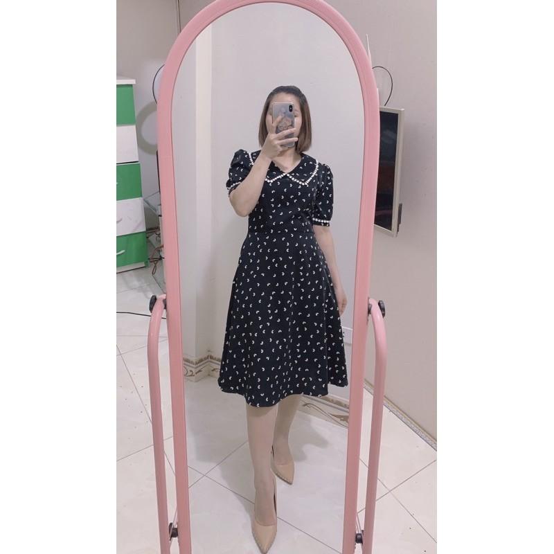 Váy cho con bú mẹ của Bơ, váy thiết kế khóa cho con ti dành cho các mom sau sinh và các mom big size