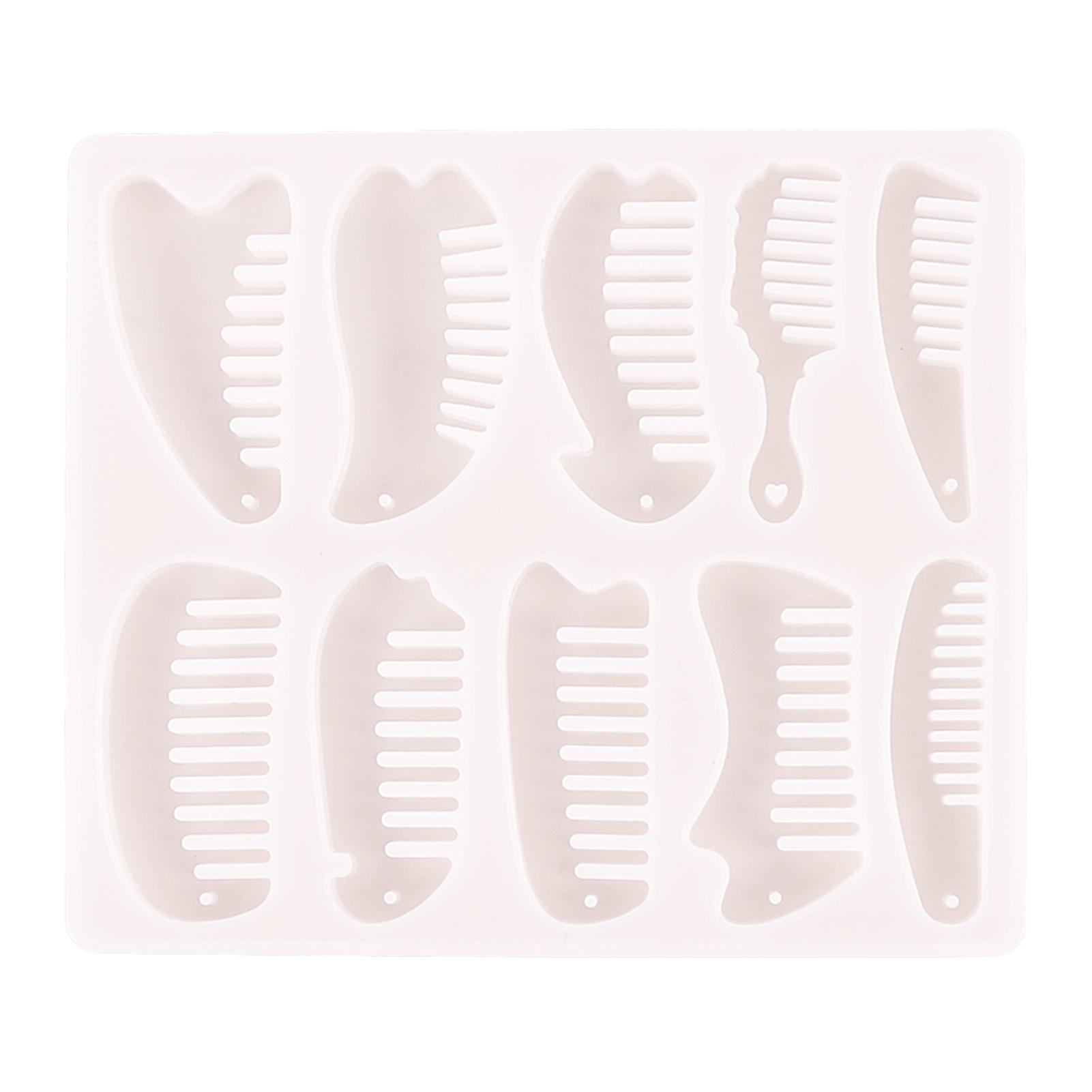 Khuôn Silicone 10 Hình Dạng Tự Làm Đồ Trang Sức Thủ Công Phụ Kiện