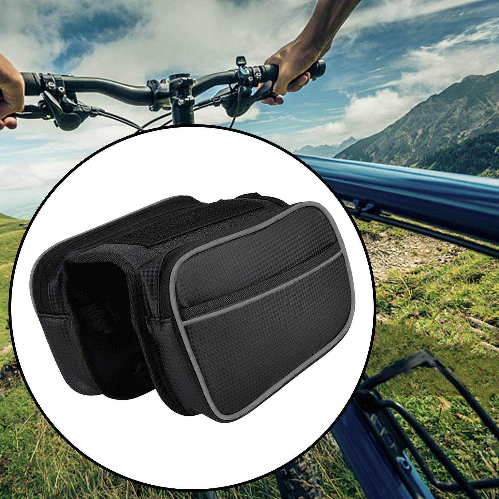 Bike Phone Front Frame Bag  Bag Waterproof Bike Phone Bag Phone Case Holder Accessories Cycling Pouch