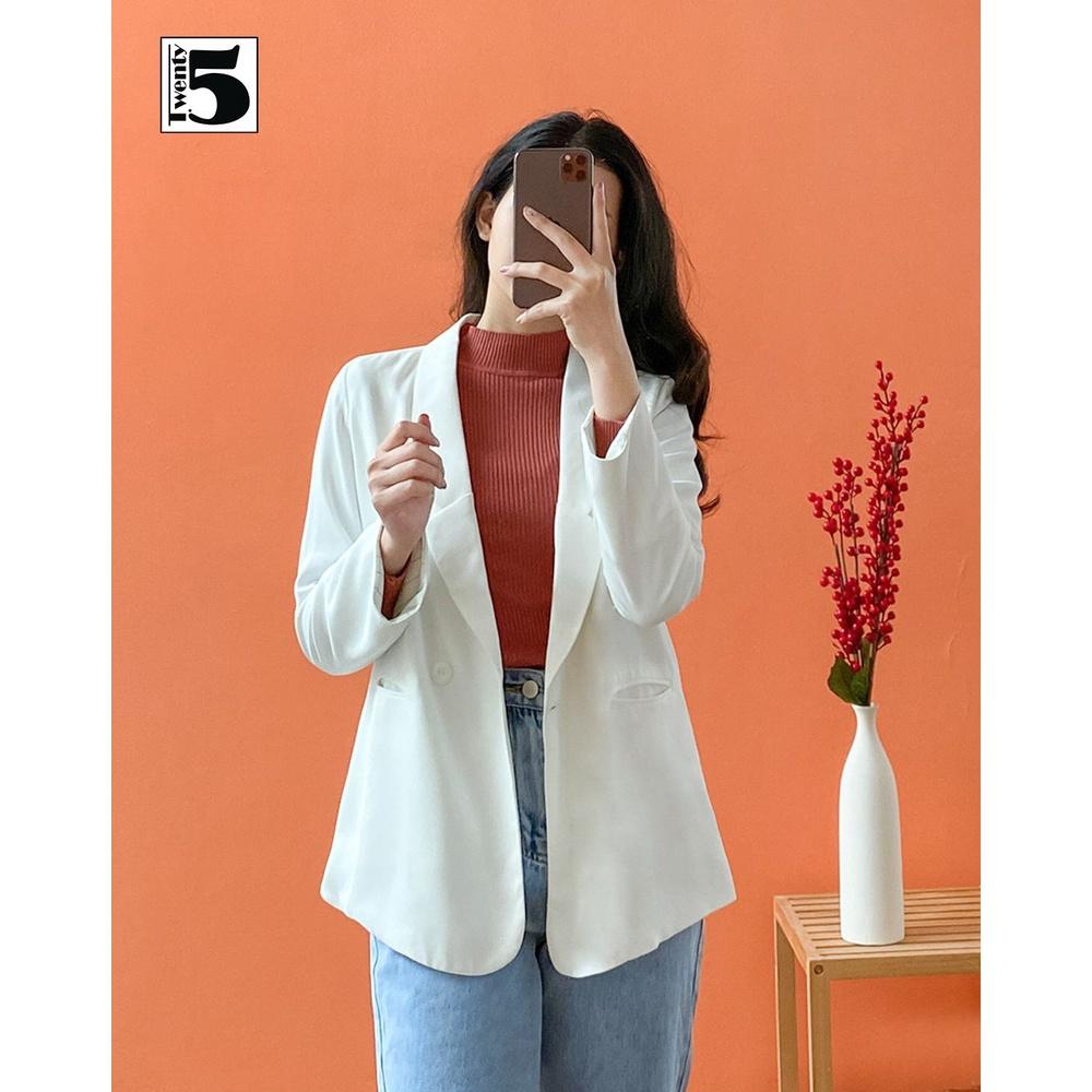 Áo vest nữ cổ 2 ve, 2 hàng khuy Twentyfive NNV25