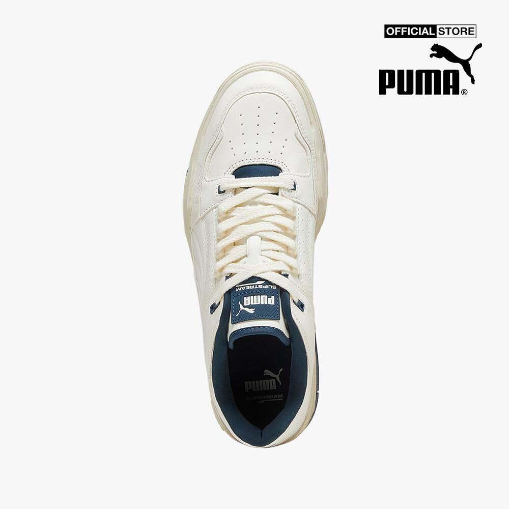 PUMA - Giày sneakers unisex cổ thấp thắt dây trẻ trung 393443