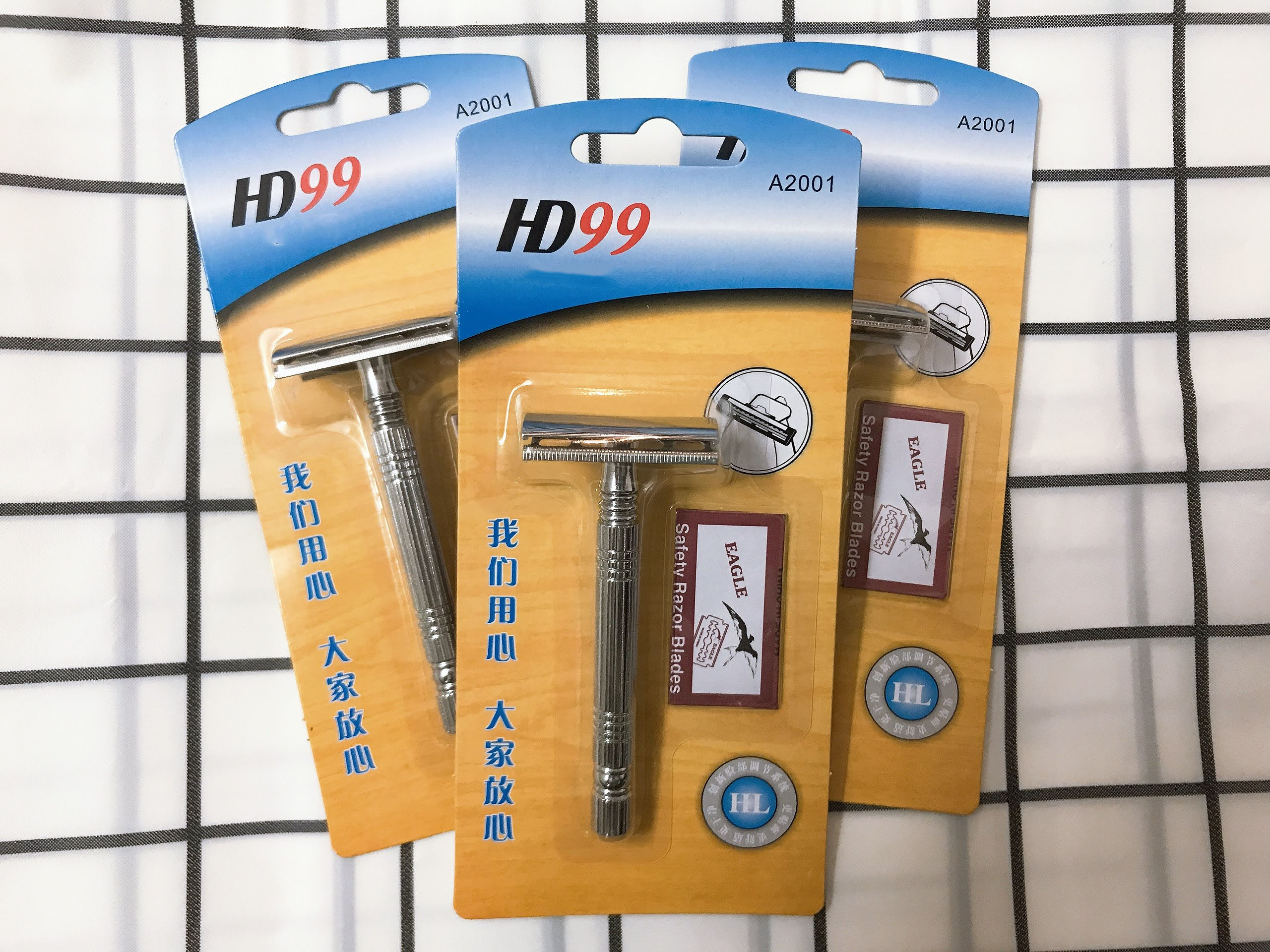 Dao Cạo Râu INOX Truyền Thống Phong Cách Vintage Cầm Chắc Tay Dễ Dàng Sử Dụng