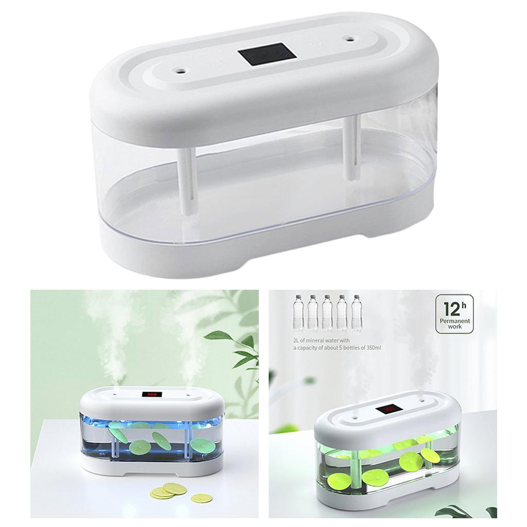 Air Humidifier LED Light Home Desk Air Aroma Diffuser USB Type