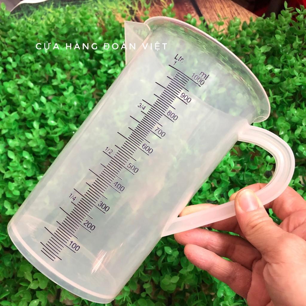 Ca Đong Định Lượng có vạch chia ml dùng để Pha Chế 1 Lit . Dụng cụ pha chế chuyên nghiệp