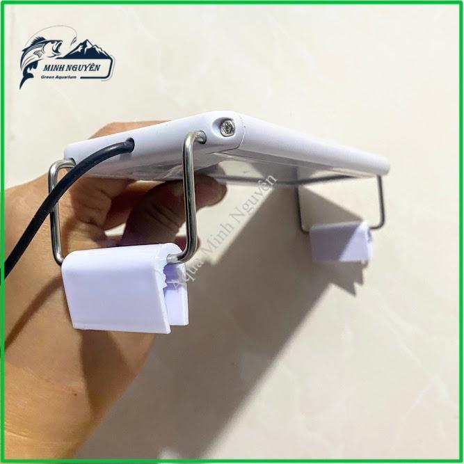 Đèn hồ cá LED 6 hàng bóng ánh sáng WRGB siêu sáng siêu mỏng cho đèn bể cá cảnh bể thủy sinh kích thước từ 20 - 90cm