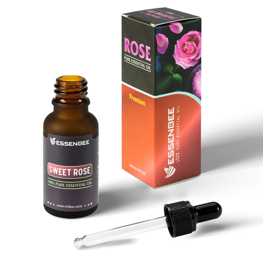 Combo 3 loại Tinh dầu: Hoa Lavender, Hoa Lài và Hoa Hồng - Essenbee