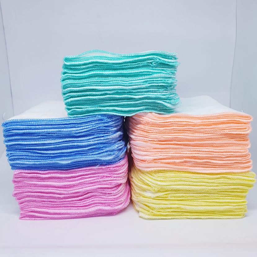 Gói 50 Khăn sữa vải gạc Thanh Thanh Nhỏ 3 lớp 25x30cm 100% cotton