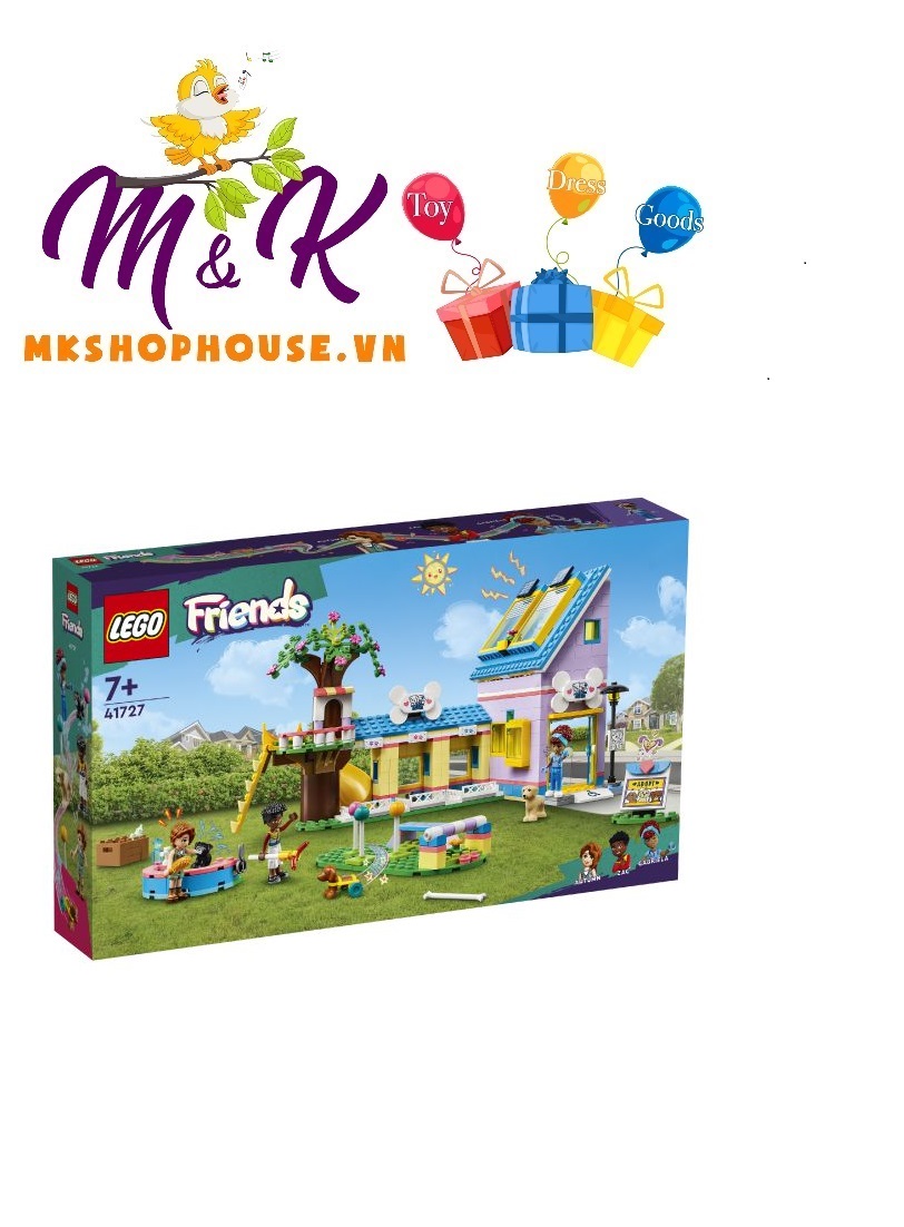 LEGO Friends 41727 Trung Tâm Cứu Hộ Cún Cưng (617 Chi Tiết)