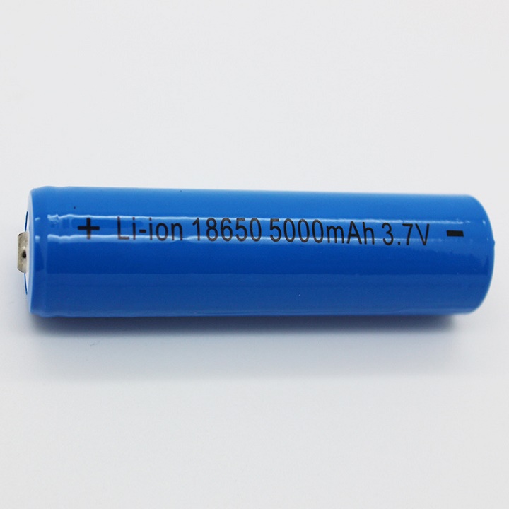 Hình ảnh Pin sạc 3.7V 18650 5000mAh cho sạc dự phòng, đèn pin, đồ chơi