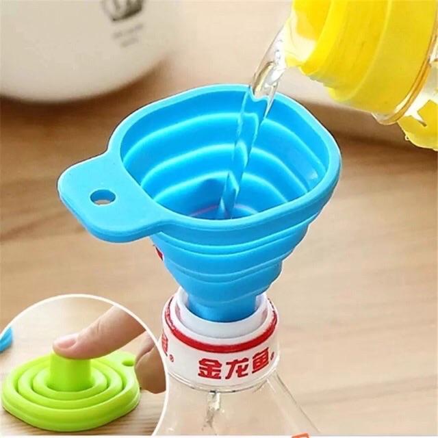Phễu silicon gấp gọn